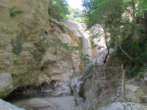 Best not to use the handrail - it's a bit wobbly