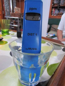 Clean, drinkable water made from seawater - it's magic!