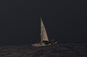 What a cheery looking sky