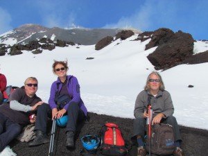 Lunch stop on a patch of warm ash
