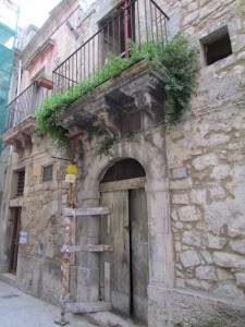 This building needs a bit of help staying upright