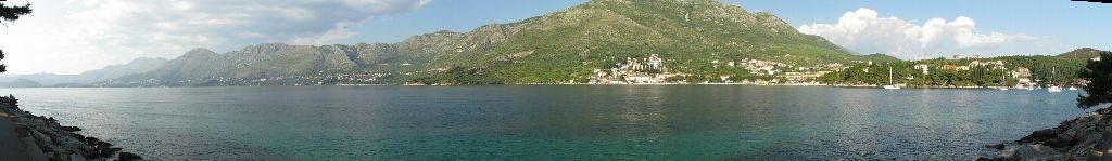 Emerald at anchor in Uvala Tiha