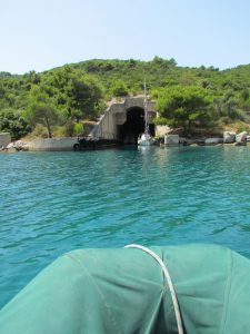 Approaching the secret lair