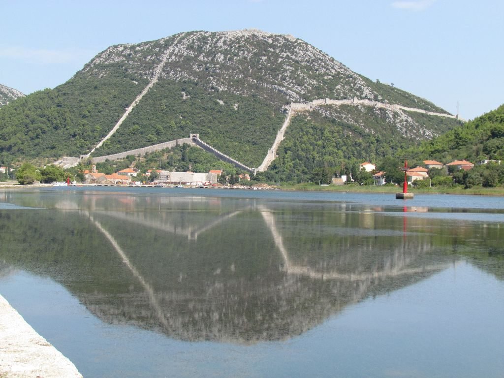 The walls of Ston