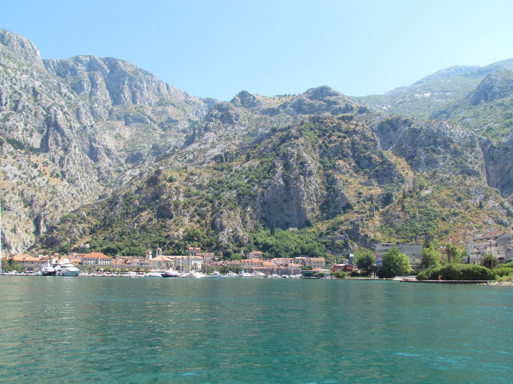 Our view of Kotor from the anchorage