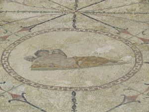 The God of Sleep mosaic in the Roman house of pleasure