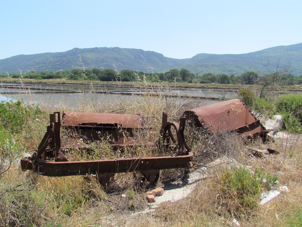 Remains of the salt industry