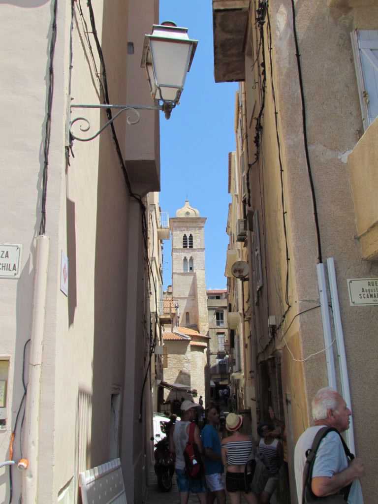 Narrows alleys are a feature of the town