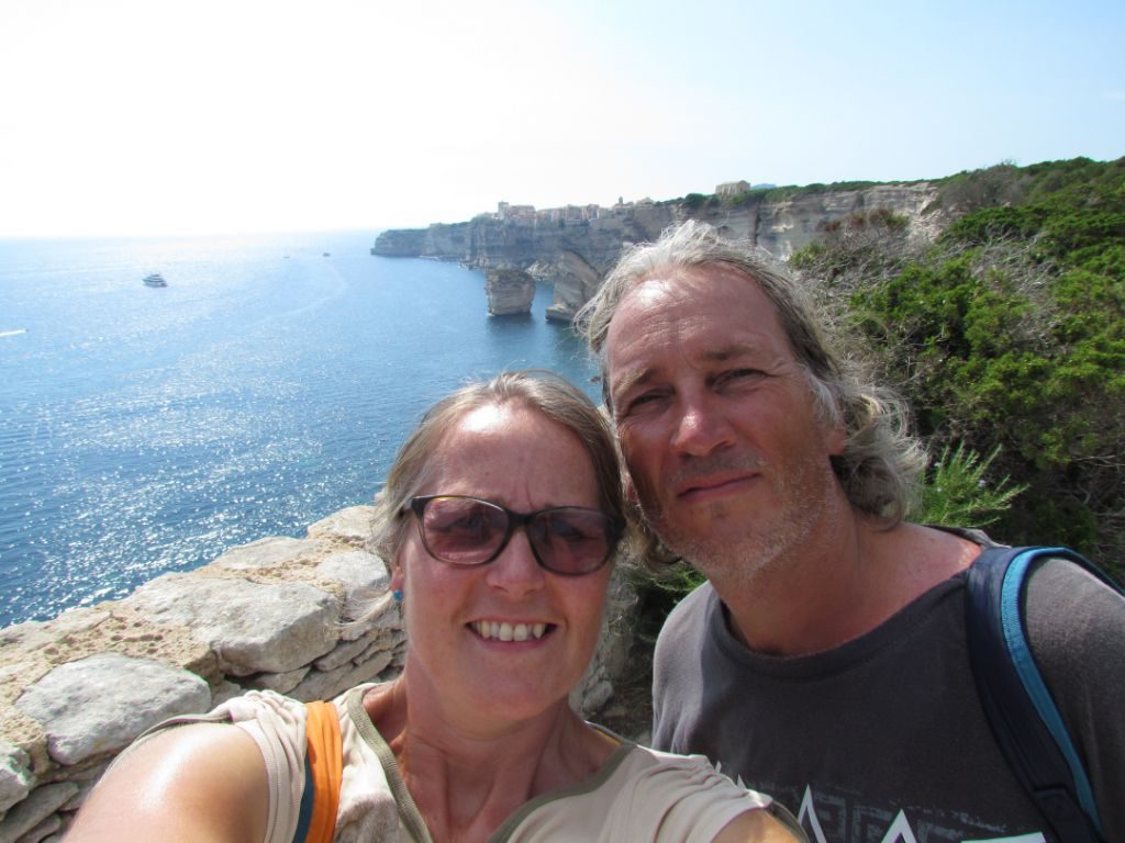 Walking the coastal path to the lighthouse
