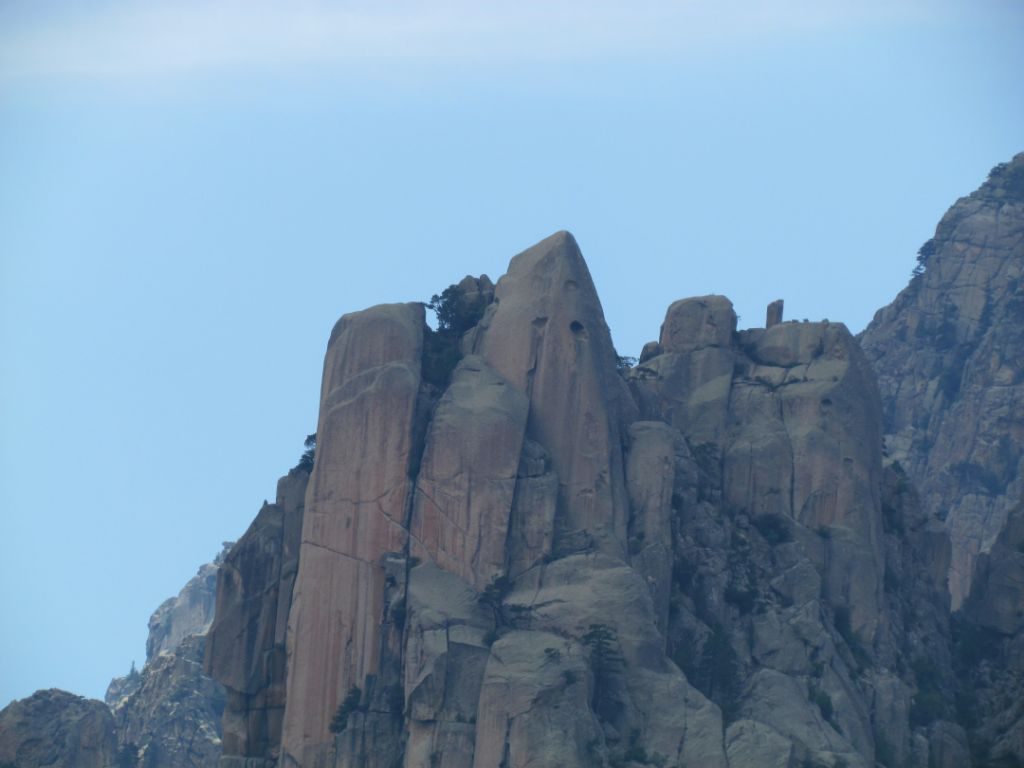 This is Crow Rock, but we think of it as the 'people who wear funny hats at Easter in Spain' rock