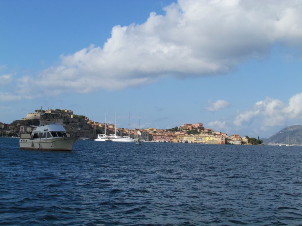 The view from the anchorage