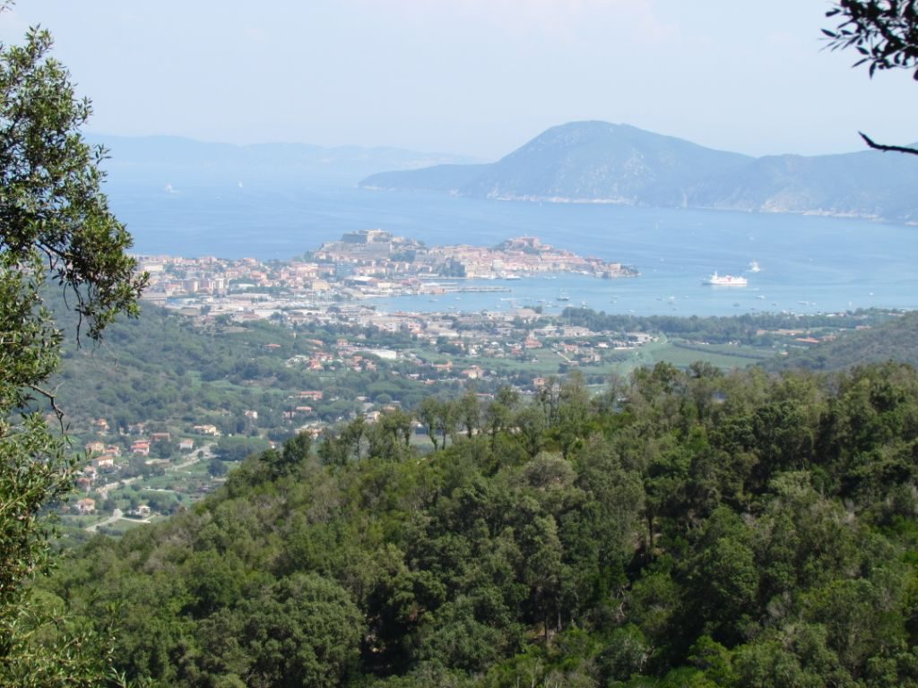 The view looking east - Emerald is down there