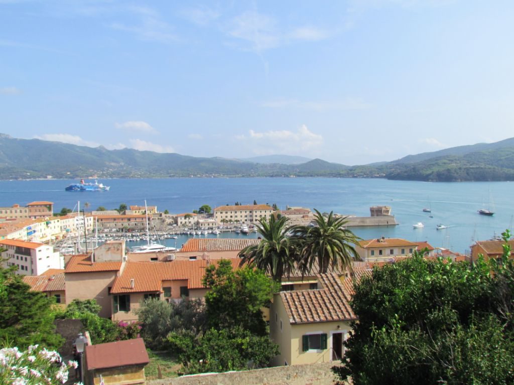 Looking over Portoferraio harbour